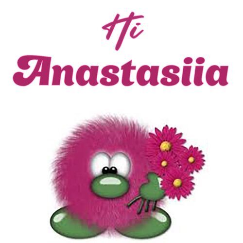 Открытка Anastasiia Hi