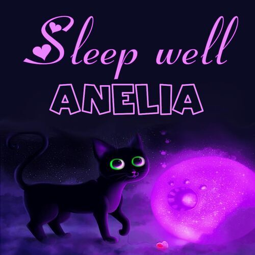 Открытка Anelia Sleep well