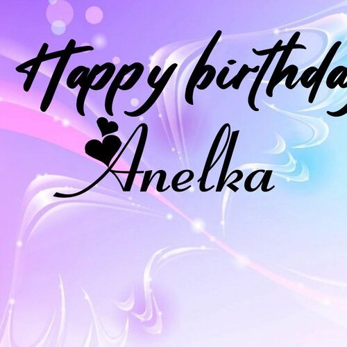 Открытка Anelka Happy birthday