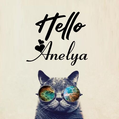 Открытка Anelya Hello