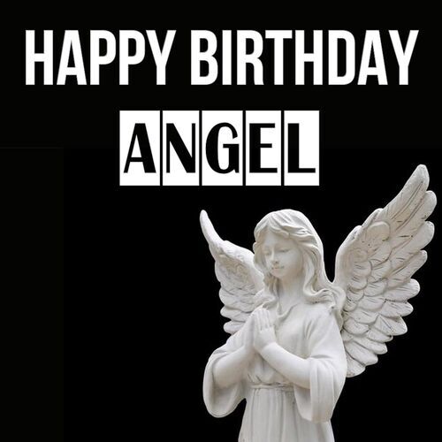 Открытка Angel Happy birthday