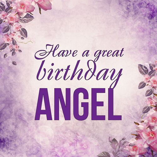 Открытка Angel Have a great birthday