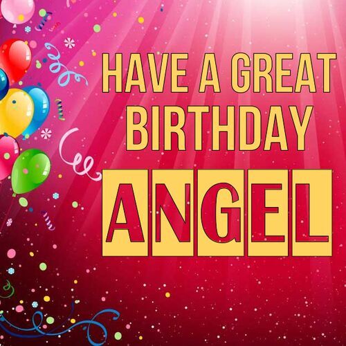 Открытка Angel Have a great birthday