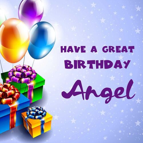 Открытка Angel Have a great birthday