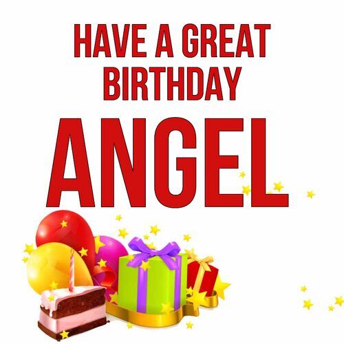 Открытка Angel Have a great birthday