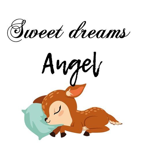 Открытка Angel Sweet dreams