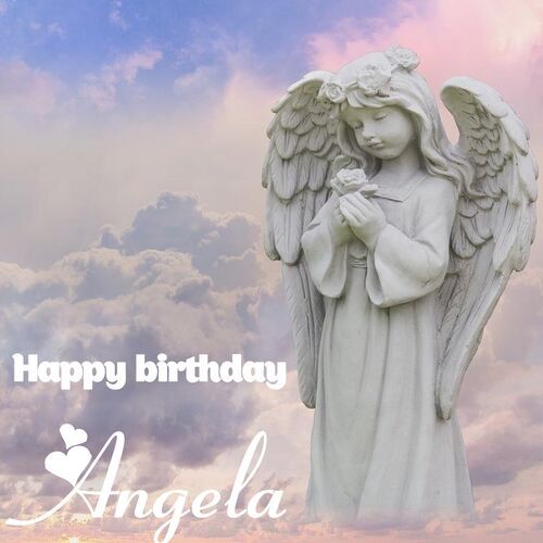 Открытка Angela Happy birthday