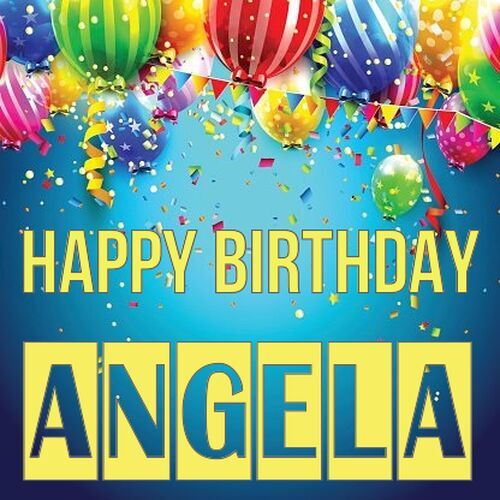 Открытка Angela Happy birthday