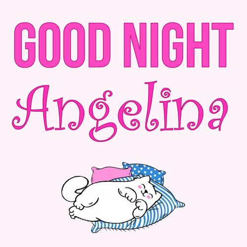 Открытка Angelina Good Night