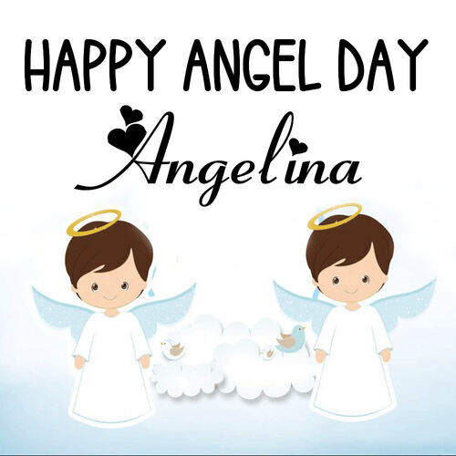 Открытка Angelina Happy angel day