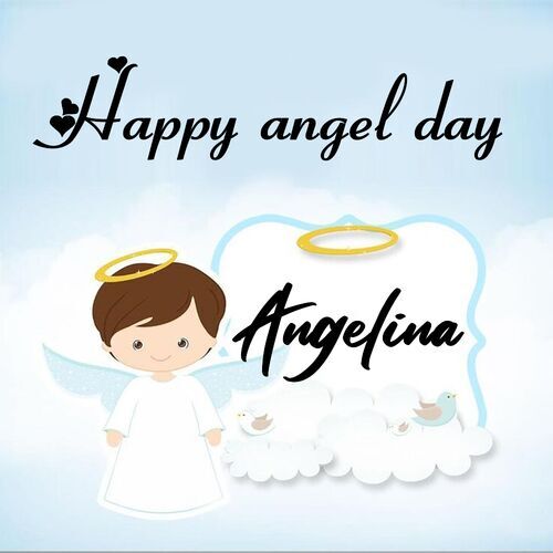 Открытка Angelina Happy angel day