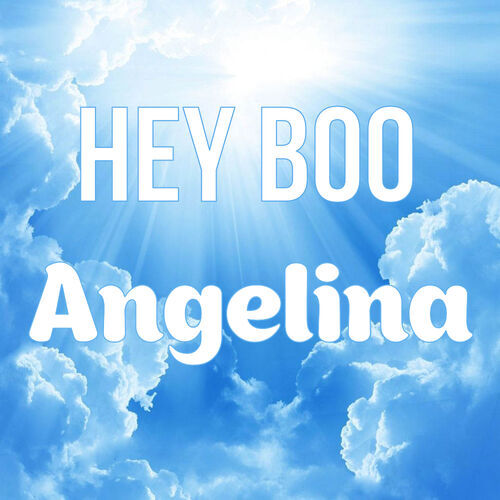 Открытка Angelina Hey boo