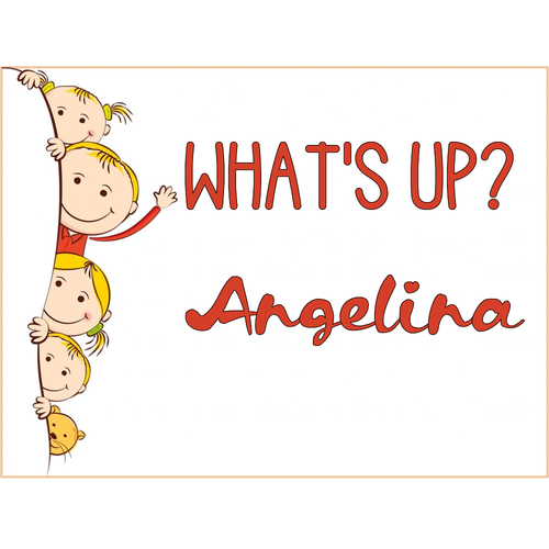 Открытка Angelina What