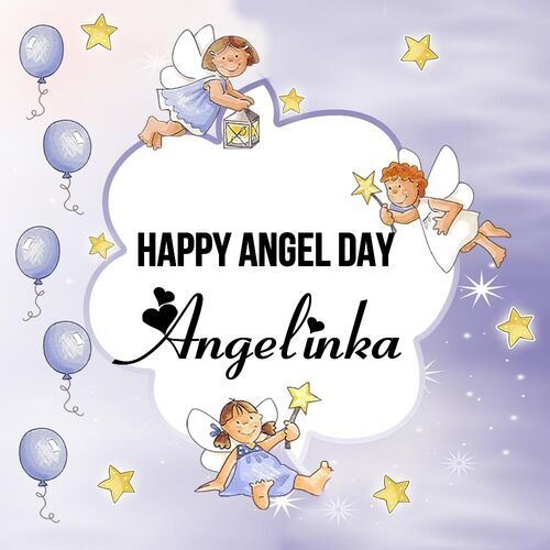 Открытка Angelinka Happy angel day