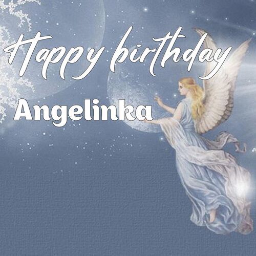 Открытка Angelinka Happy birthday