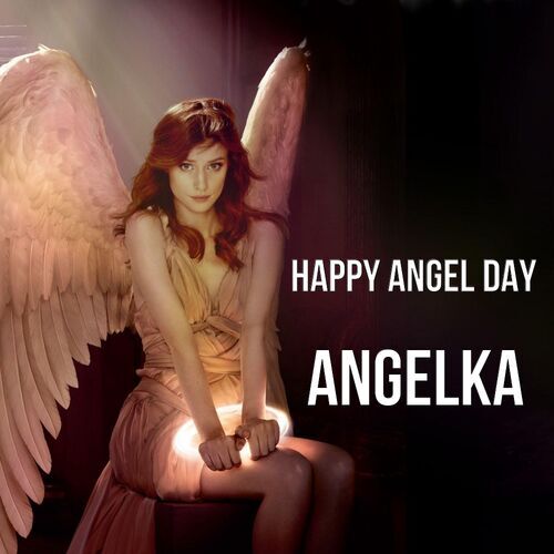 Открытка Angelka Happy angel day