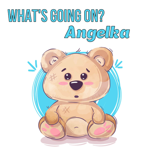 Открытка Angelka What