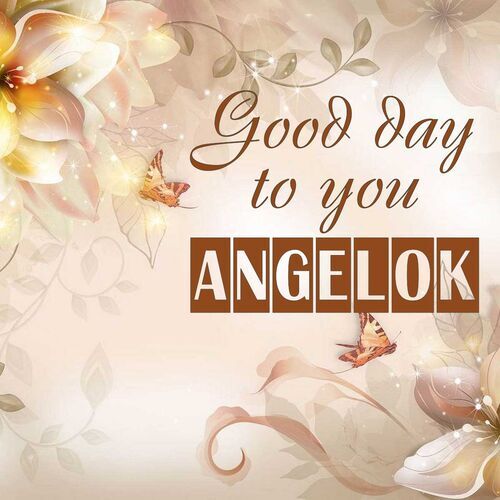 Открытка Angelok Good day to you