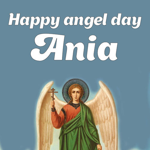 Открытка Ania Happy angel day