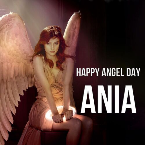 Открытка Ania Happy angel day