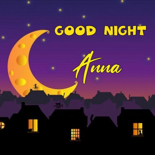 Открытка Anna Good Night