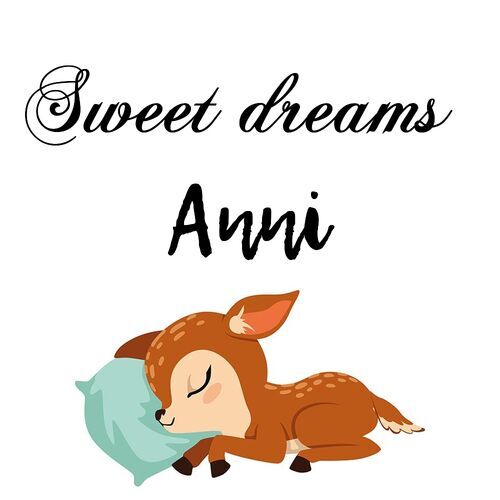 Открытка Anni Sweet dreams