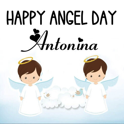 Открытка Antonina Happy angel day