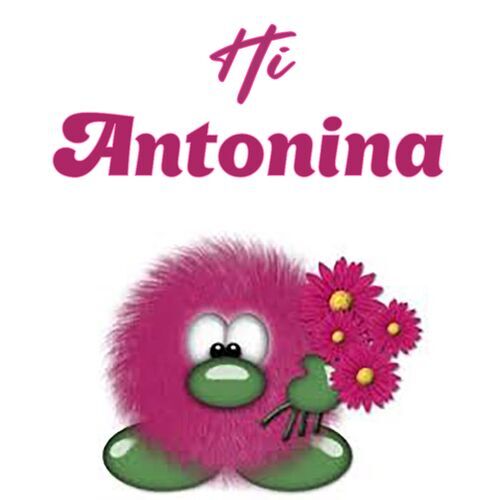 Открытка Antonina Hi