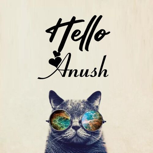 Открытка Anush Hello