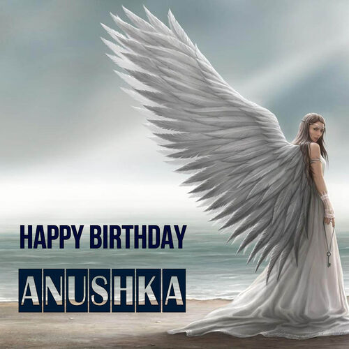 Открытка Anushka Happy birthday