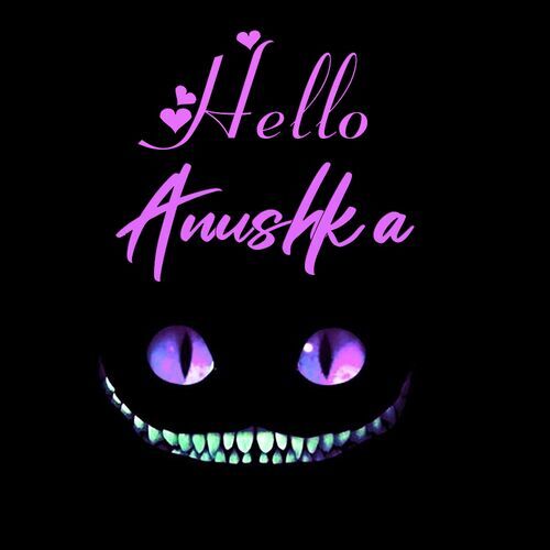 Открытка Anushka Hello