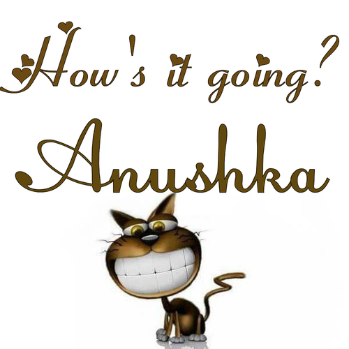 Открытка Anushka How