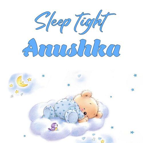 Открытка Anushka Sleep tight