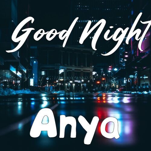 Открытка Anya Good Night