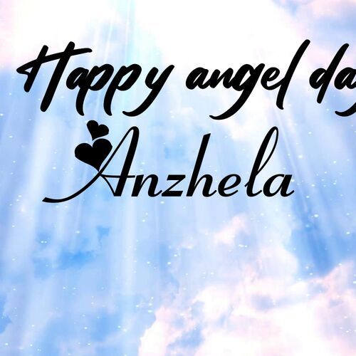 Открытка Anzhela Happy angel day