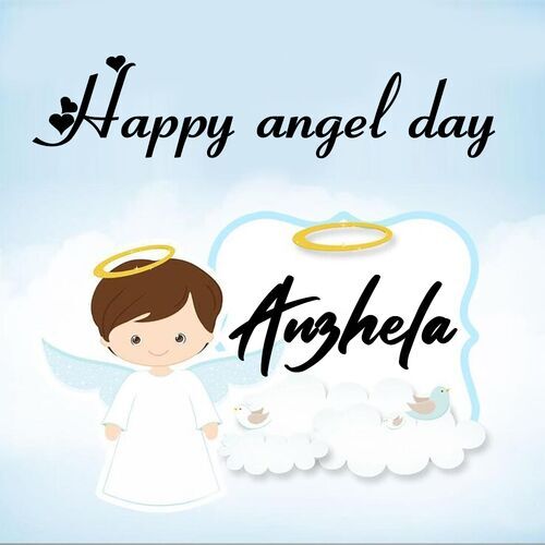 Открытка Anzhela Happy angel day