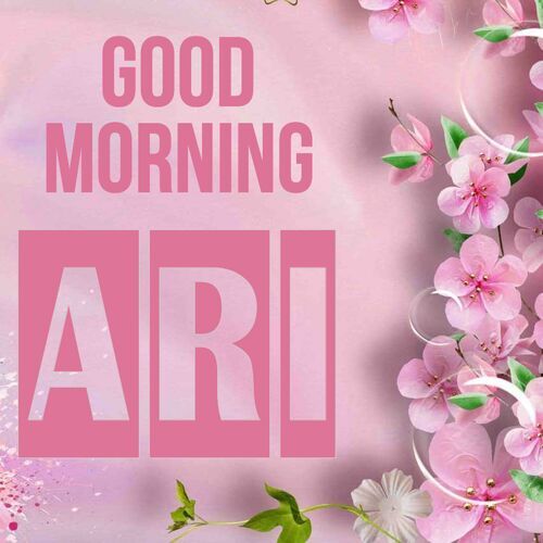 Открытка Ari Good morning