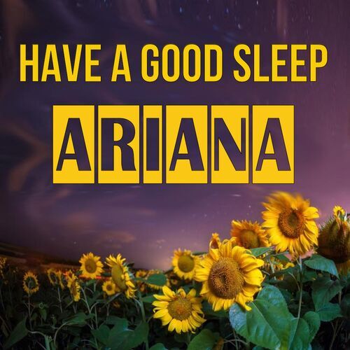 Открытка Ariana Have a good sleep