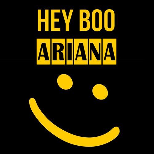 Открытка Ariana Hey boo