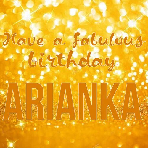 Открытка Arianka Have a fabulous birthday