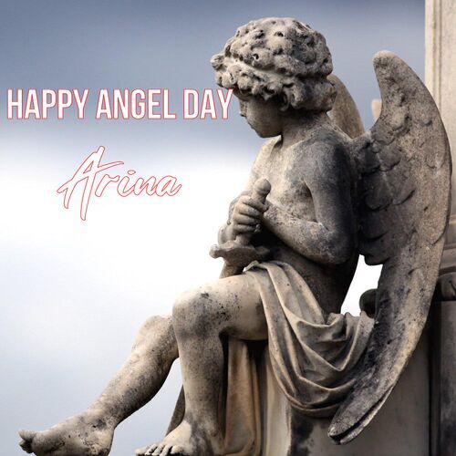 Открытка Arina Happy angel day