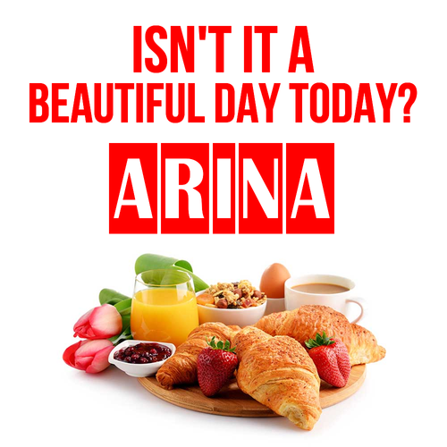 Открытка Arina Isn