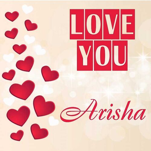 Открытка Arisha Love you