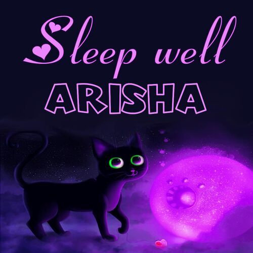 Открытка Arisha Sleep well