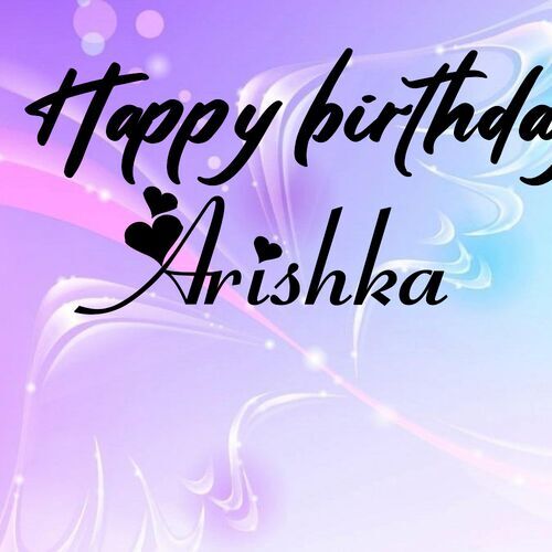 Открытка Arishka Happy birthday