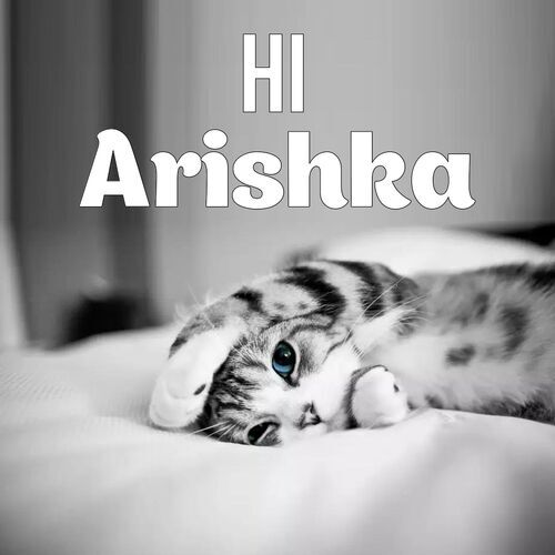 Открытка Arishka Hi