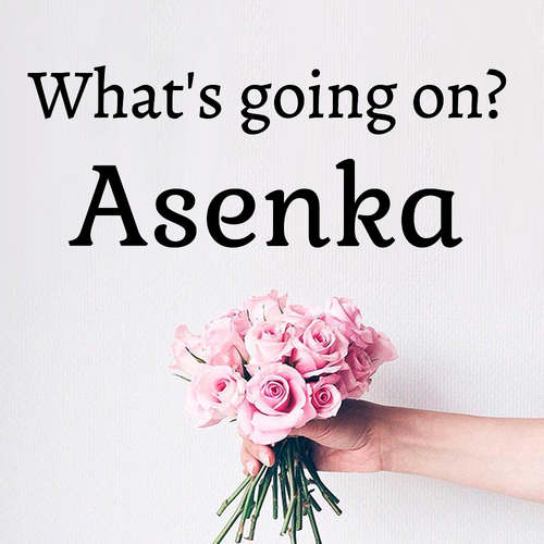 Открытка Asenka What