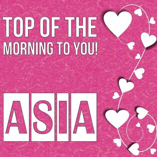 Открытка Asia Top of the morning to you!