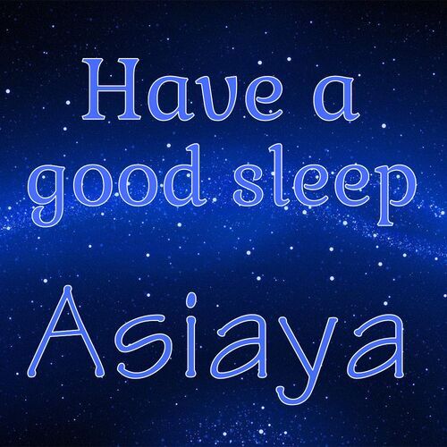 Открытка Asiaya Have a good sleep