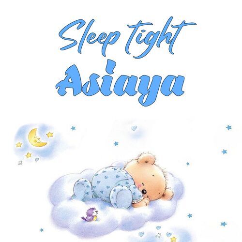 Открытка Asiaya Sleep tight